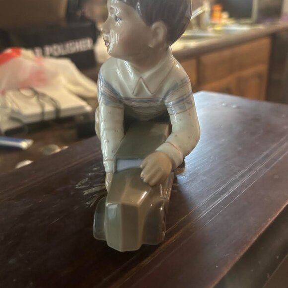 Boy With Truck by Dahl Jensen - Picture 4 of 7